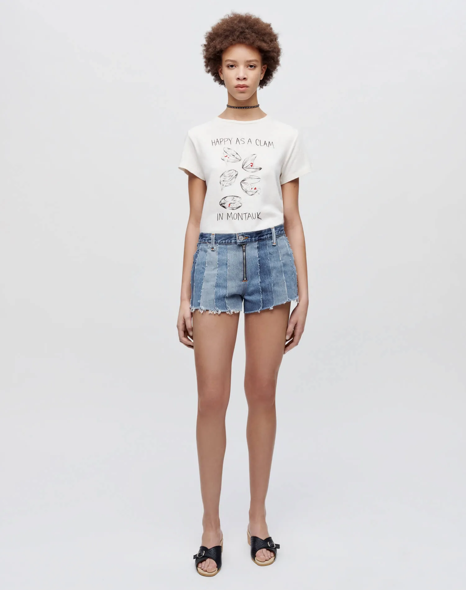 Levi's Stripped Short - Indigo sold by Re/Done product image thumbnail 2