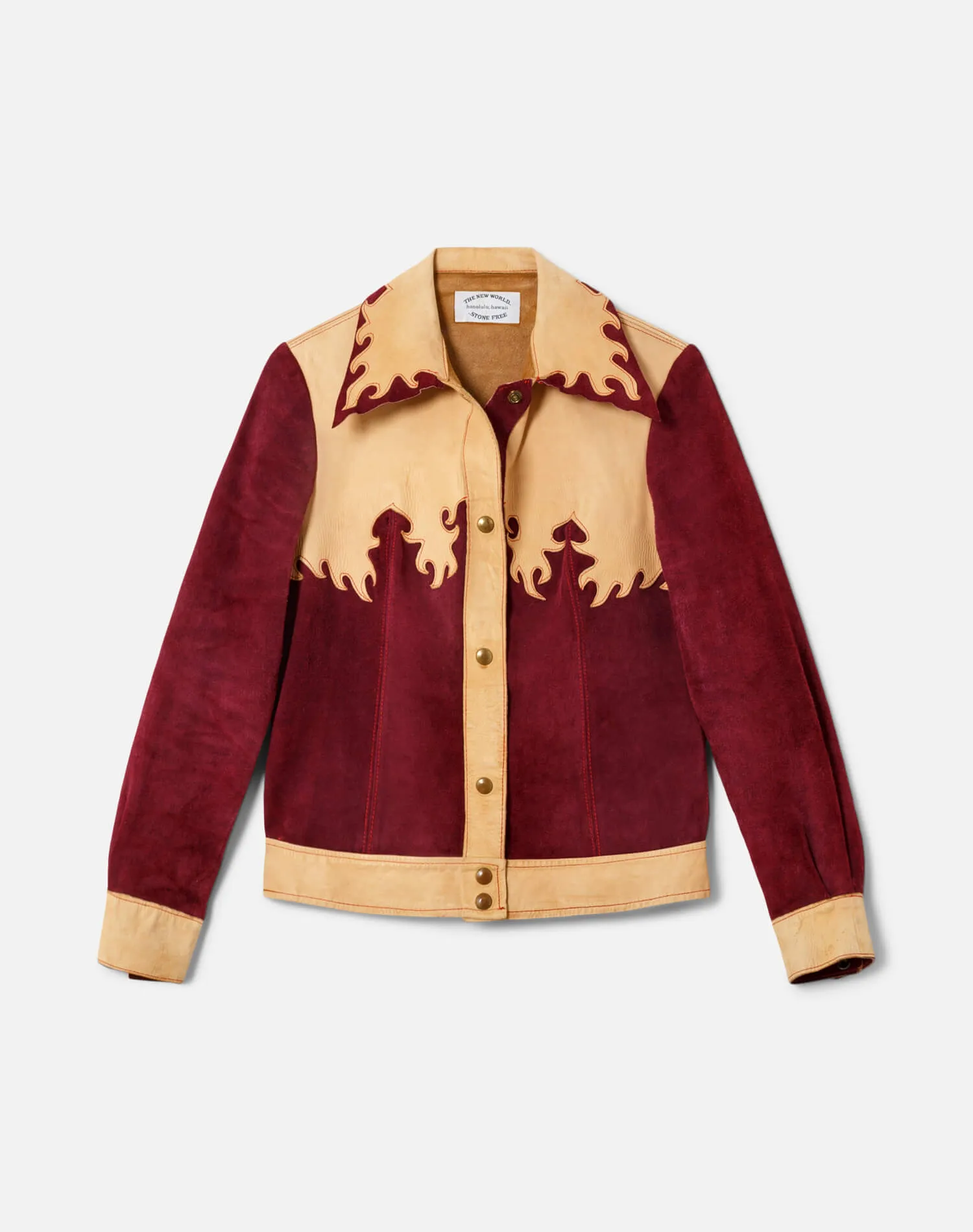 80s Western Suede Jacket sold by Re/Done