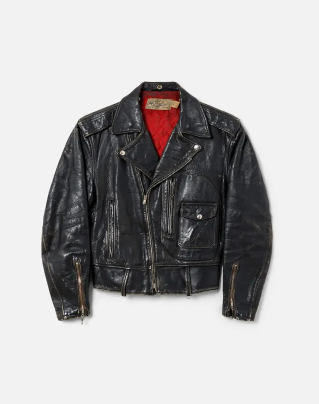 60s Leather Jacket sold by Re/Done