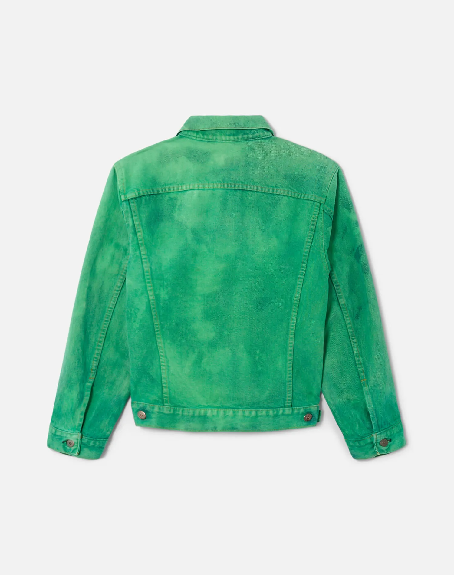 80s Green Levi's Trucker Jacket sold by Re/Done product image thumbnail 2