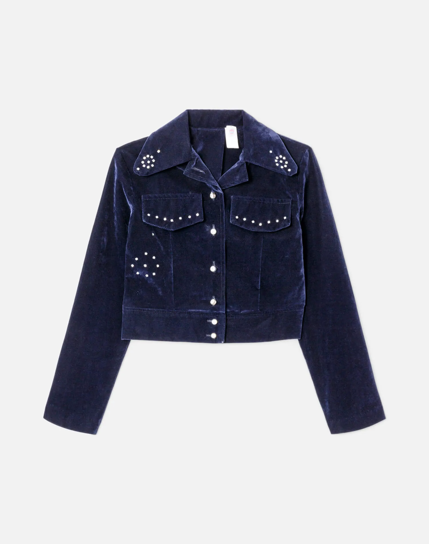 60s Embellished Velvet Jacket sold by Re/Done