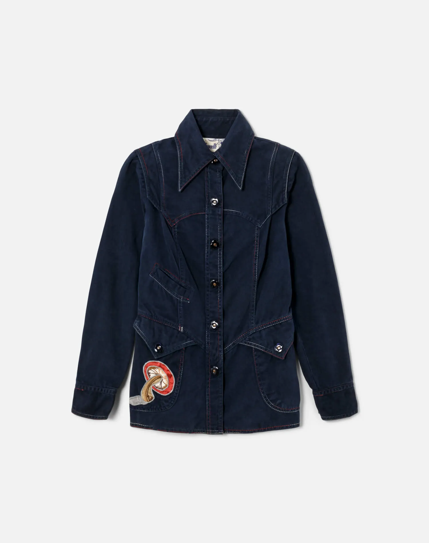 70s Mushroom Roncelli Shirt Jacket sold by Re/Done