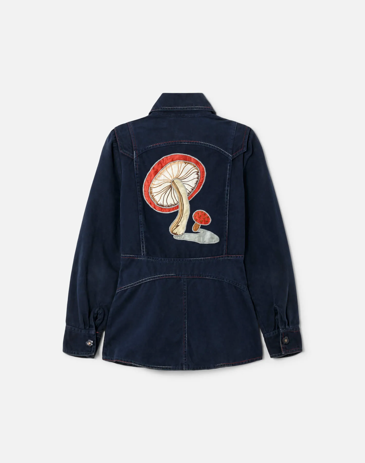 70s Mushroom Roncelli Shirt Jacket sold by Re/Done product image thumbnail 2