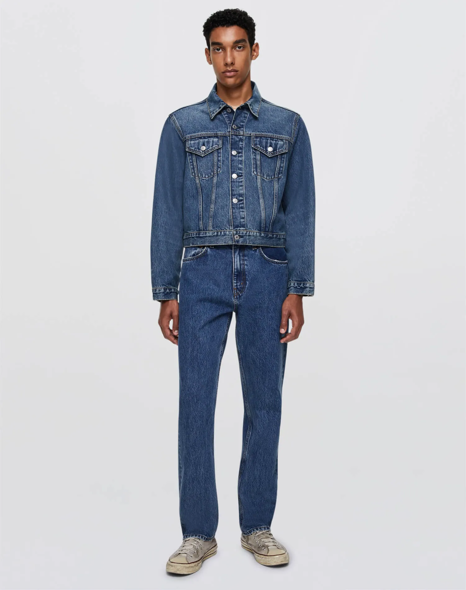 The Mel Jean - Stone Blue sold by Re/Done product image thumbnail 4