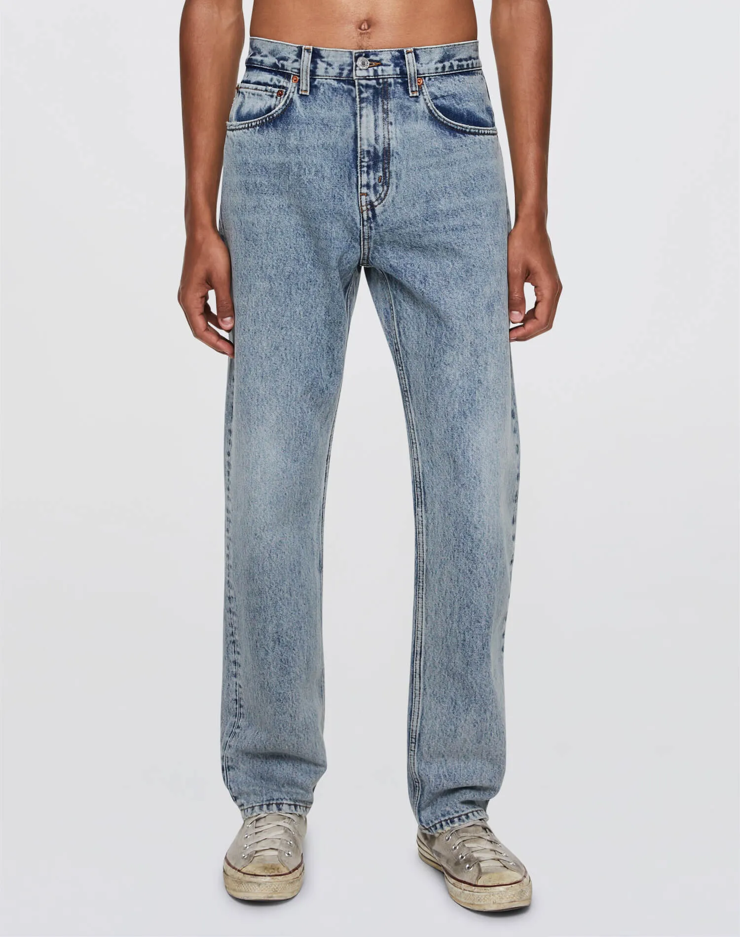 The Mel Jean - River Indigo sold by Re/Done product image thumbnail 2