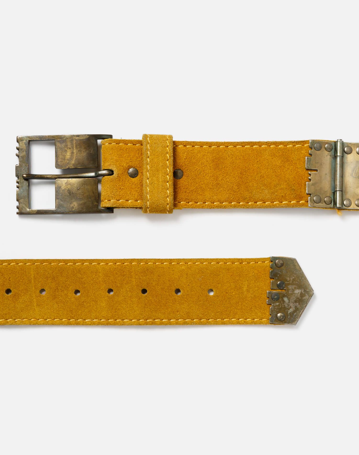 60s Suede Yellow Belt sold by Re/Done product image thumbnail 2