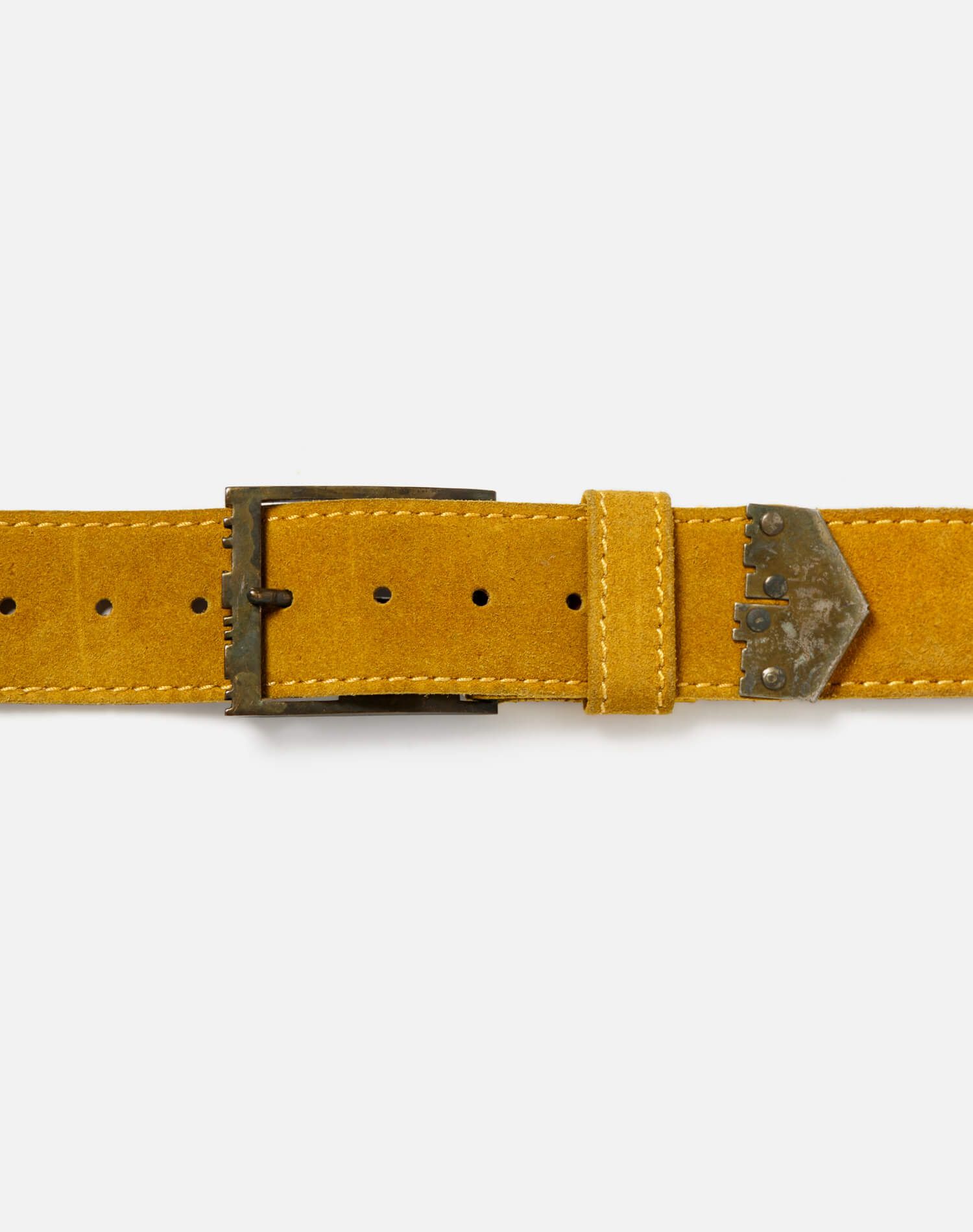 60s Suede Yellow Belt sold by Re/Done product image thumbnail 3