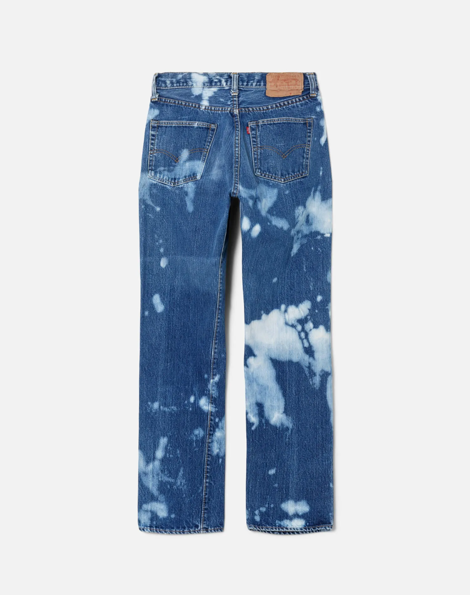 70s Selvedge Tie Dye Levi's 501 -# 3 sold by Re/Done product image thumbnail 2