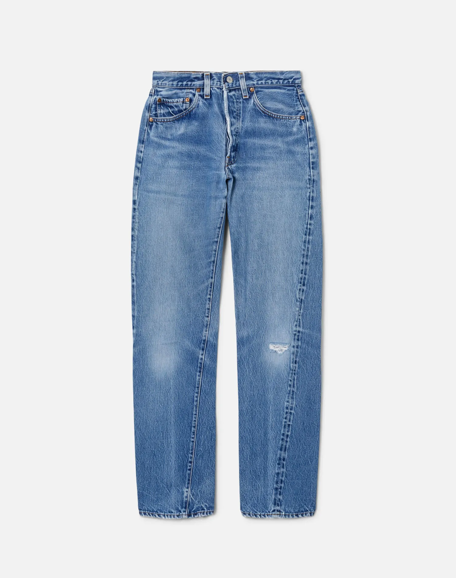 80s Knee Rip Selvedge Levi's 501 -# 26 sold by Re/Done