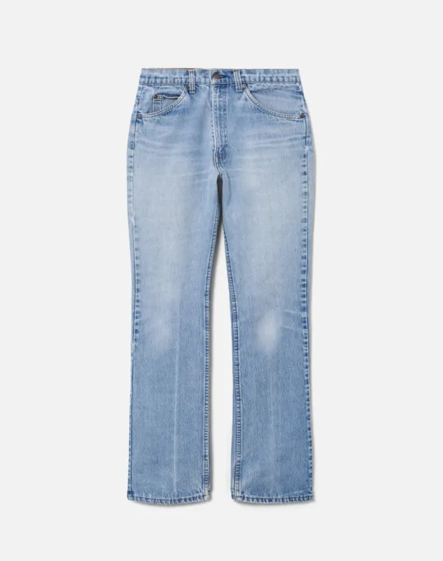 70s Orange Tab Levi's 505 -# 40 made by Re/Done