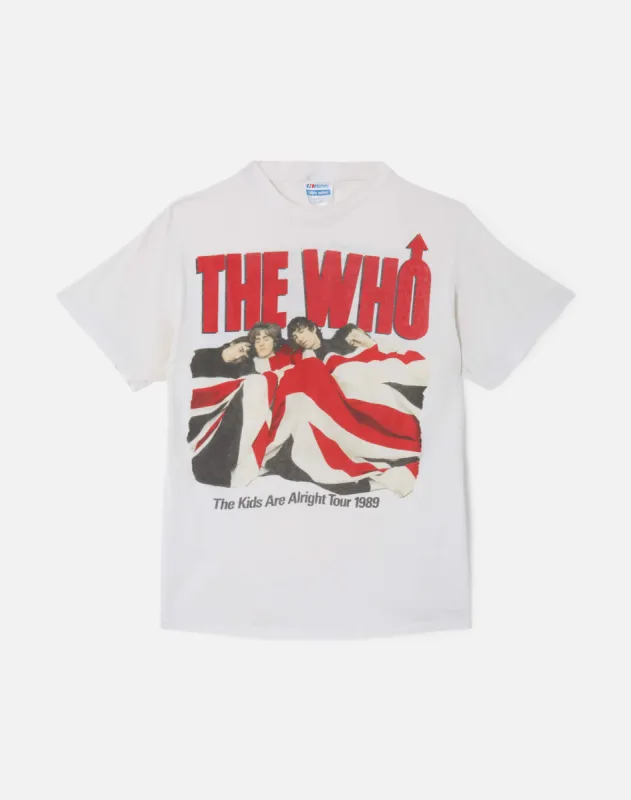 1989 Who Tee sold by Re/Done