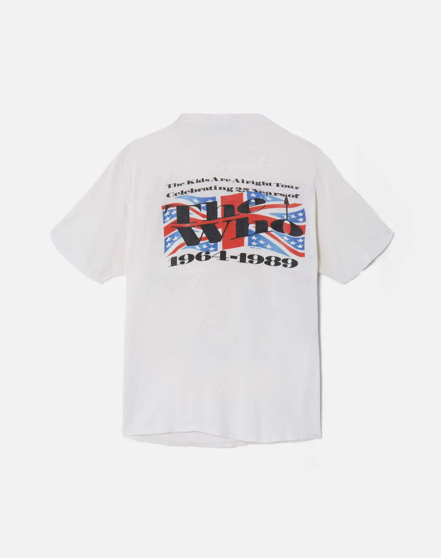1989 Who Tee sold by Re/Done product image thumbnail 2