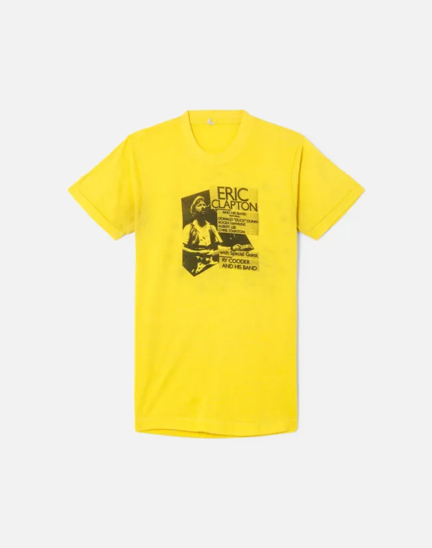 80s Eric Clapton Tee sold by Re/Done