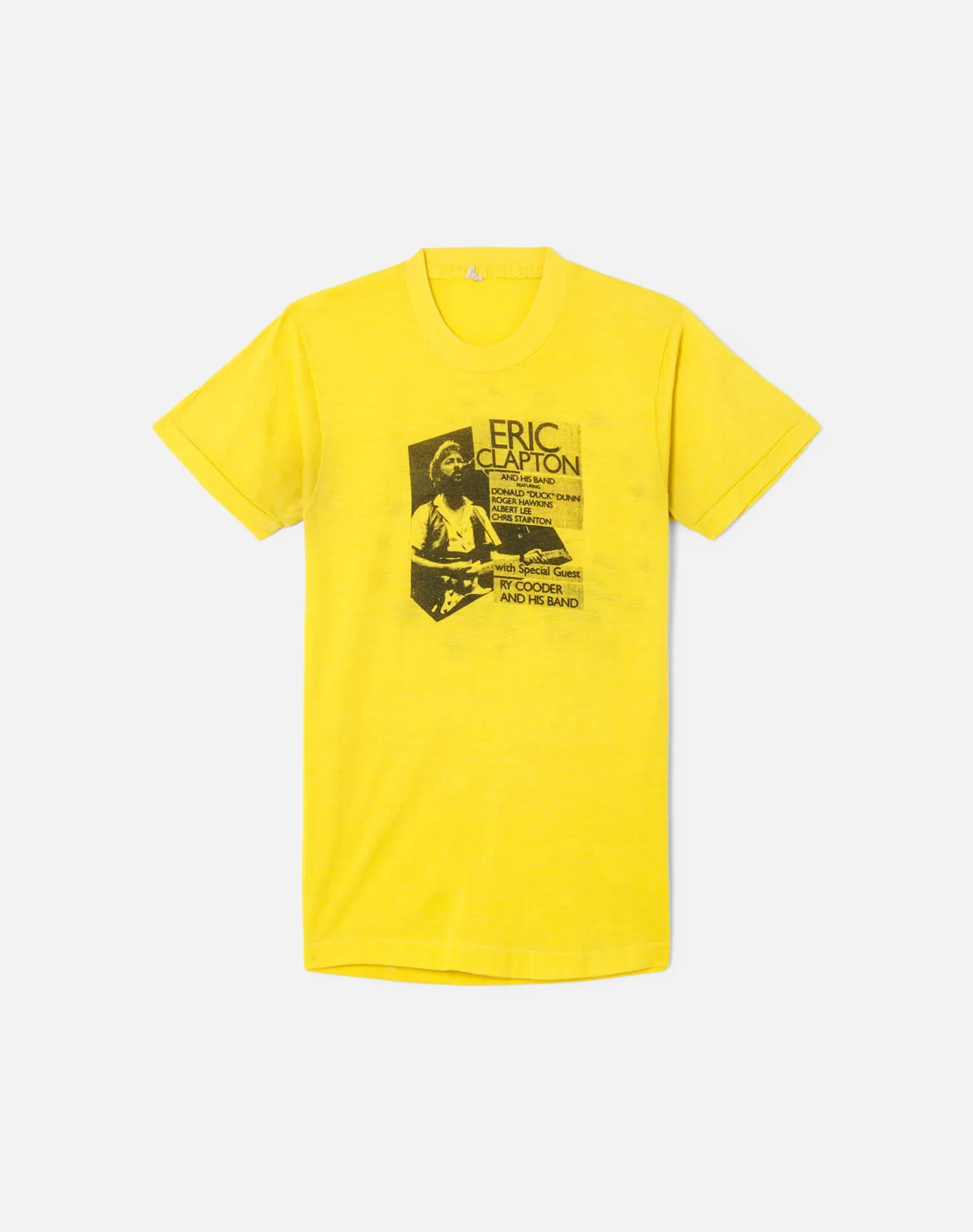 80s Eric Clapton Tee sold by Re/Done