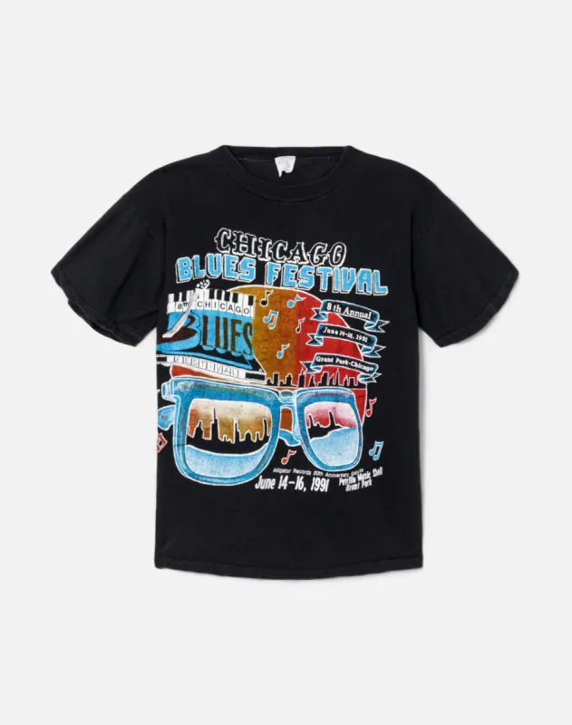 80s Chicago Blues Tee sold by Re/Done