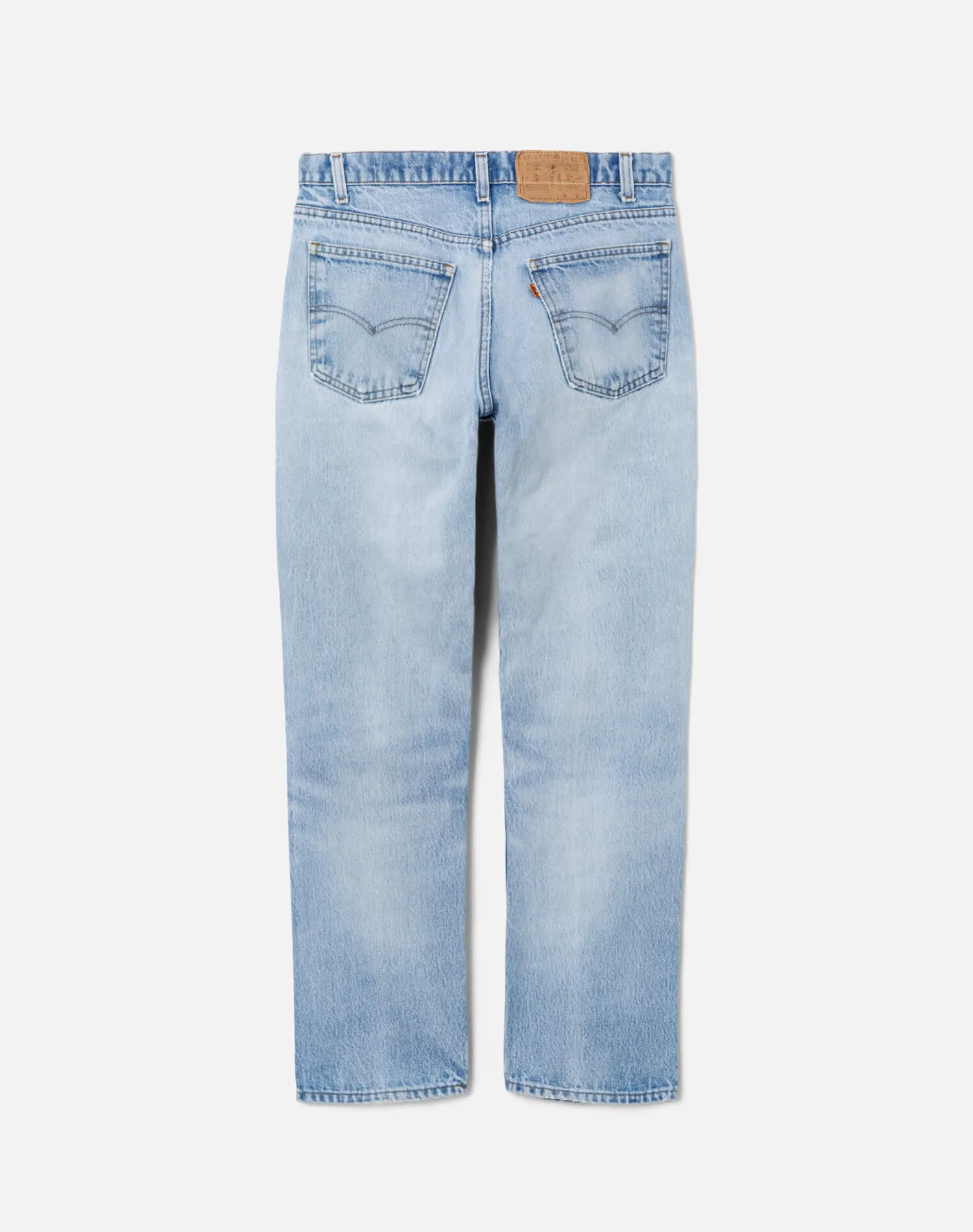 70s Orange Tab Distressed Levi's 505 -# 11 sold by Re/Done product image thumbnail 2