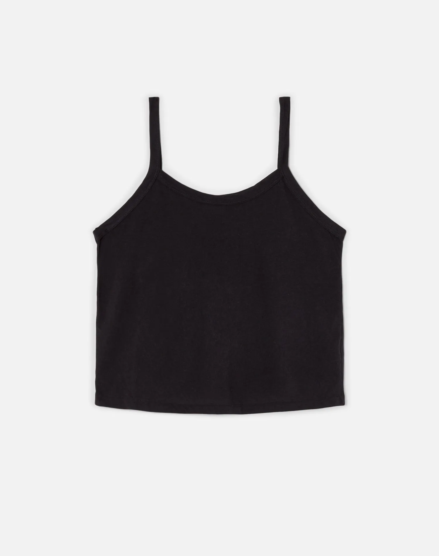 Jersey Tank Top - Black sold by Re/Done
