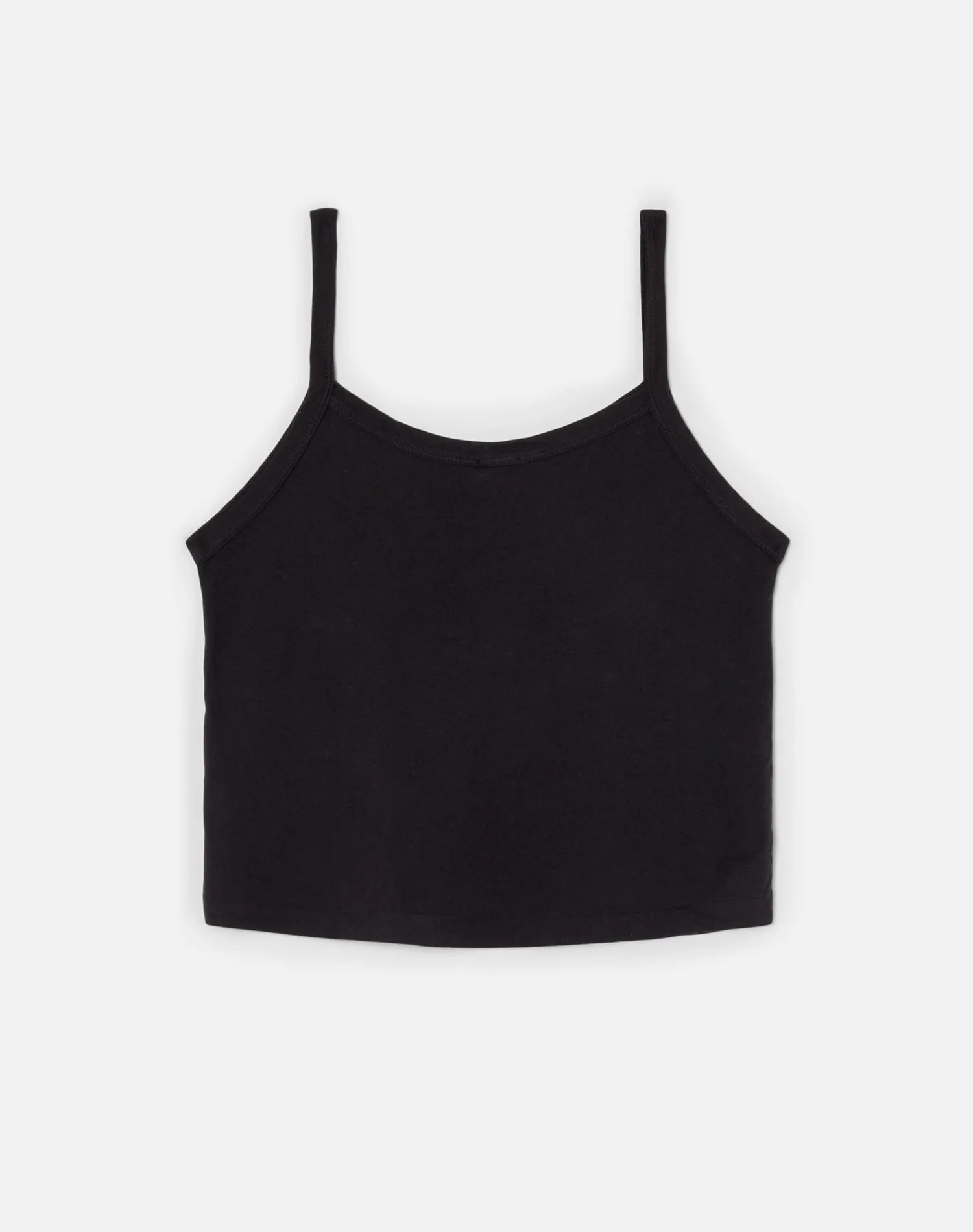 Jersey Tank Top - Black sold by Re/Done product image thumbnail 2