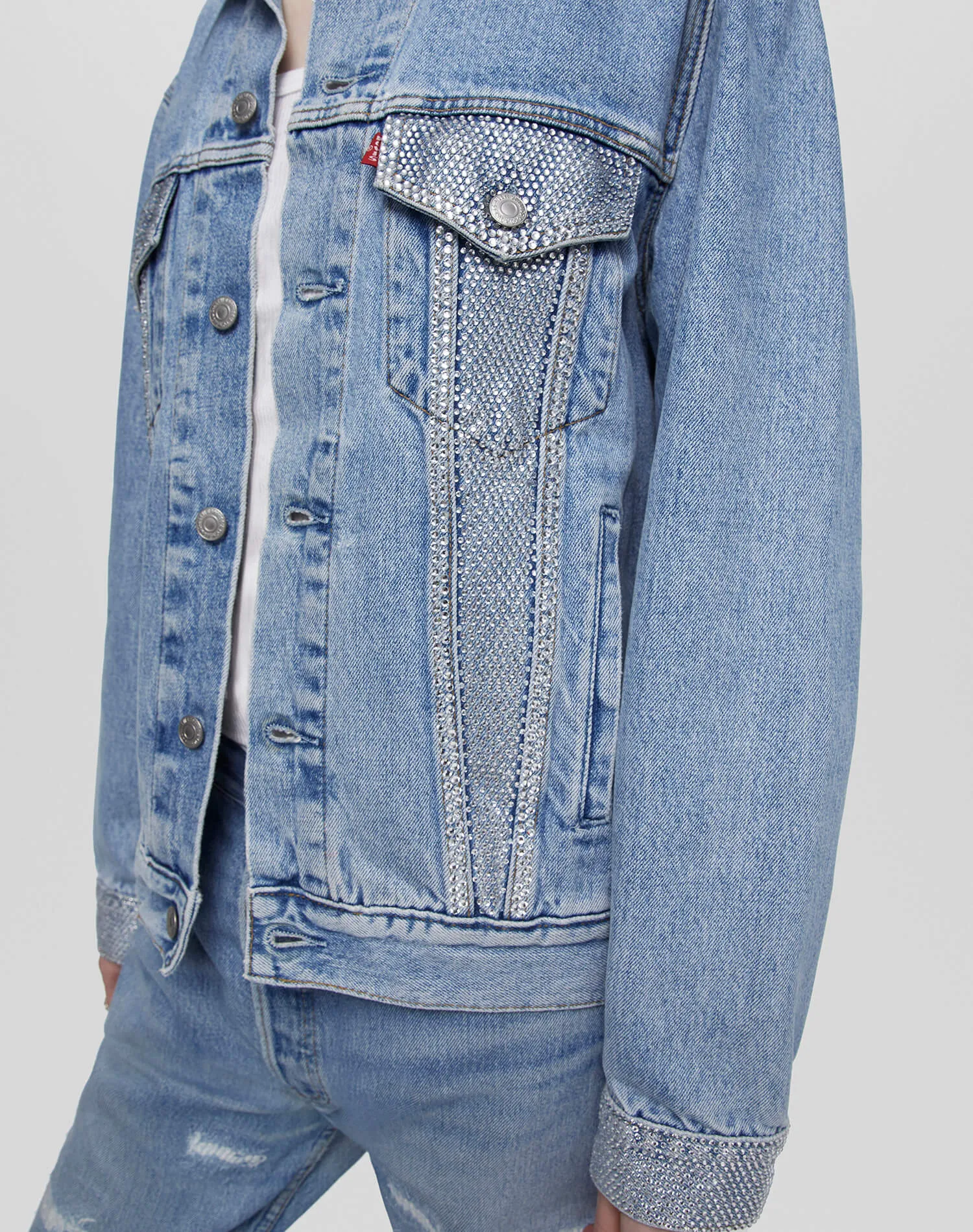 Levi's Diamond Trucker Jacket sold by Re/Done product image thumbnail 3
