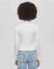 Hanes Ribbed Turtleneck - Vintage White sold by Re/Done