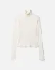 Hanes Ribbed Turtleneck - Vintage White sold by Re/Done