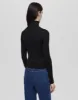 Hanes Ribbed Turtleneck - Black sold by Re/Done