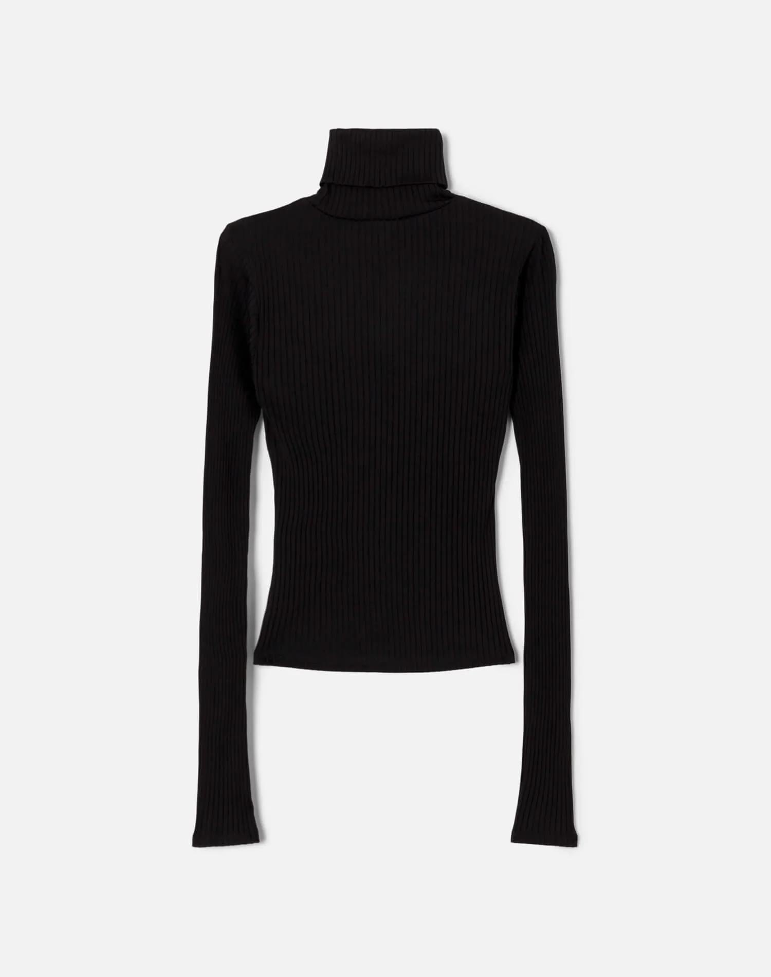 Hanes Ribbed Turtleneck - Black sold by Re/Done product image thumbnail 5