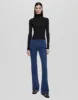 Hanes Ribbed Turtleneck - Black sold by Re/Done