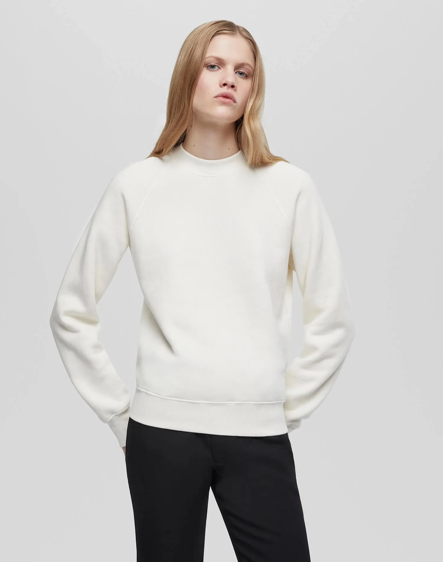 Classic Crewneck - Vintage White sold by Re/Done