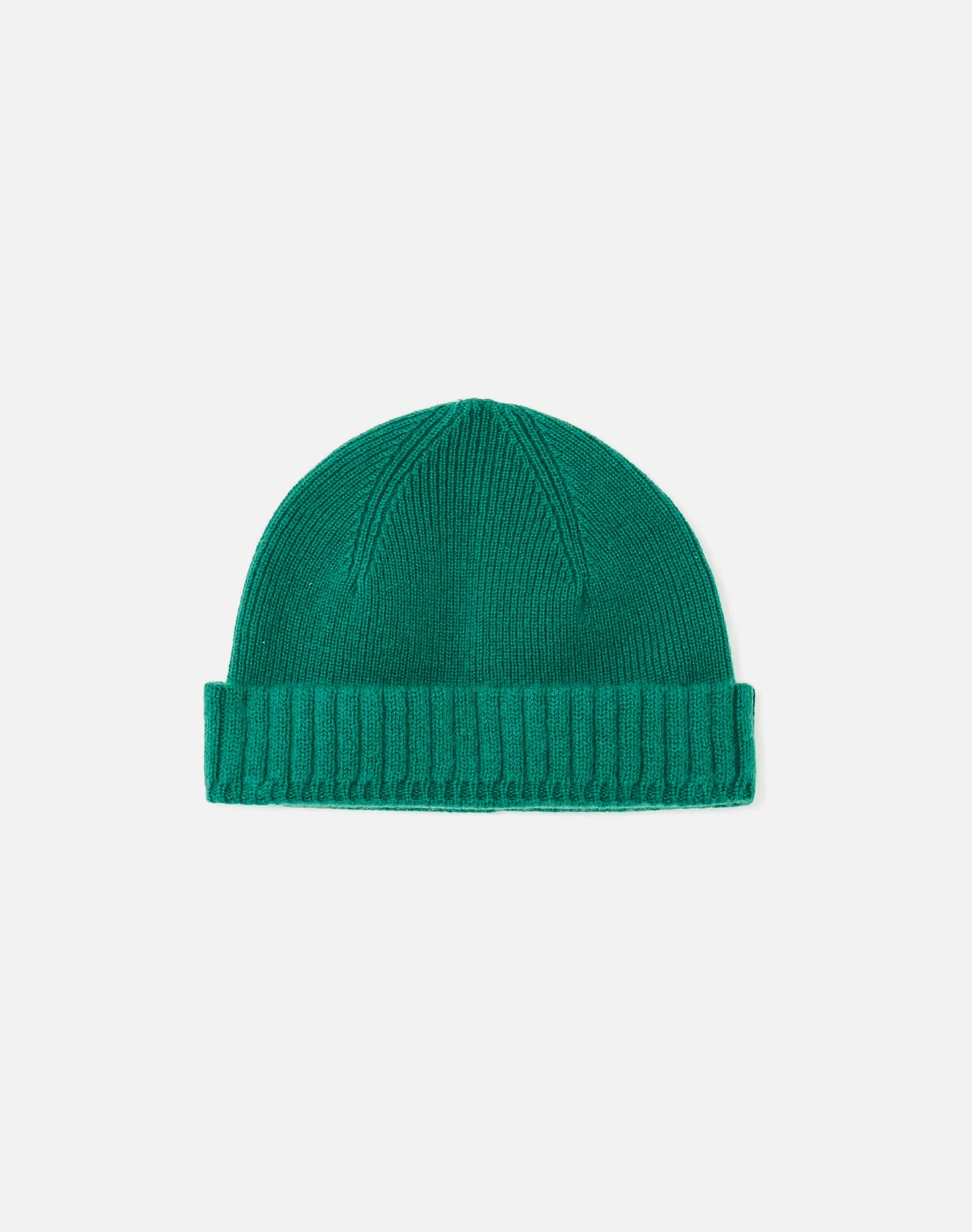 Cashmere Rib Beanie - Grass Green sold by Re/Done