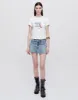 Classic "Ski Spree" Tee - Vintage White sold by Re/Done