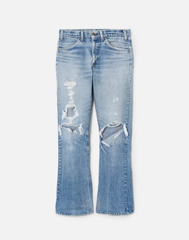 Distressed Zip Fly Orange Tab Levi's -# 31 sold by Re/Done