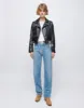 Leather Moto Jacket - Vintage Black sold by Re/Done
