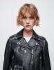 Leather Moto Jacket - Vintage Black sold by Re/Done