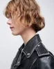 Leather Moto Jacket - Vintage Black sold by Re/Done