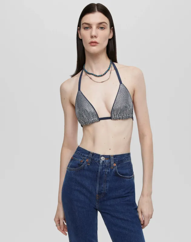 Upcycle Triangle Top - Diamond made by Re/Done