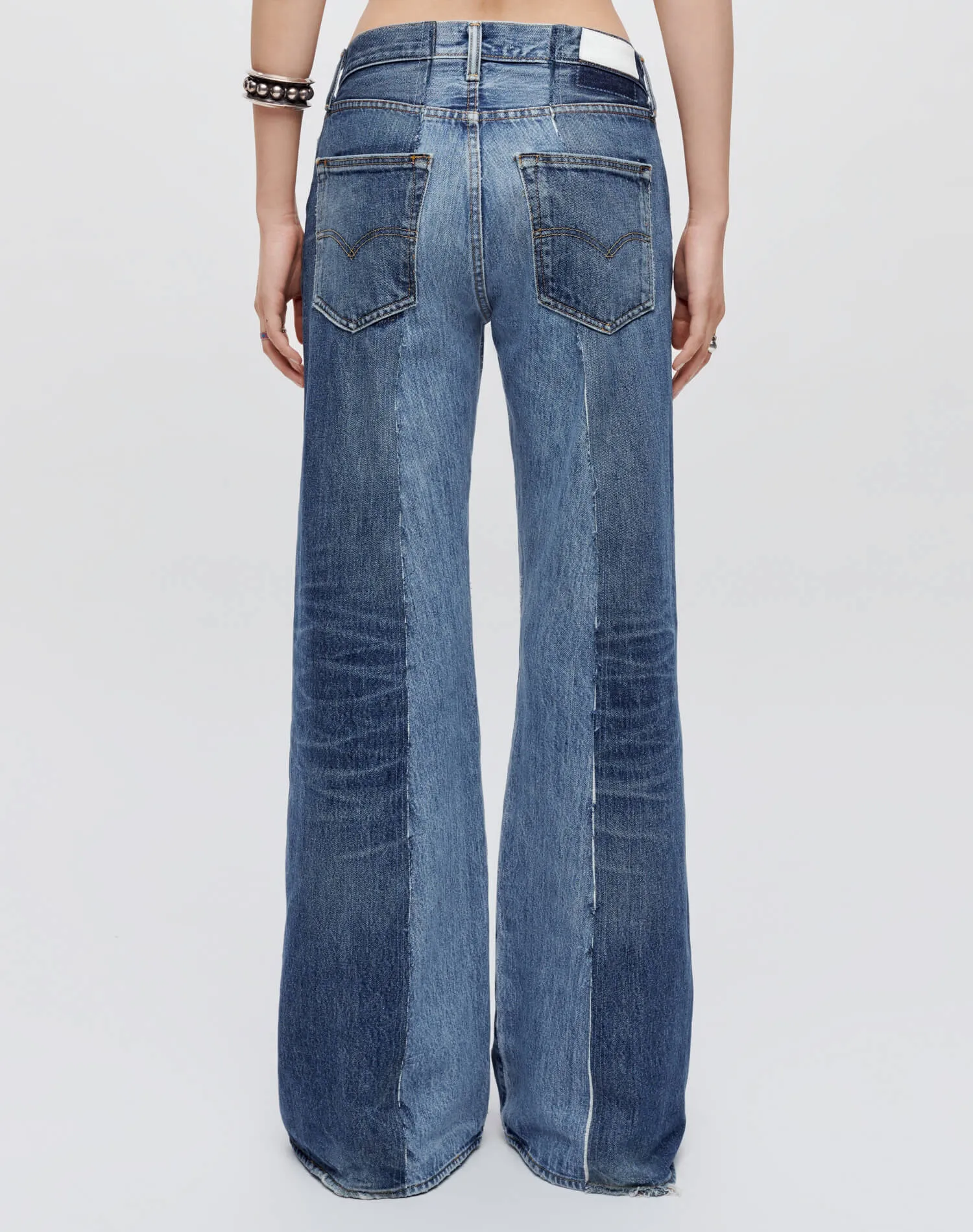 Levi's Fray Palazzo - Indigo sold by Re/Done product image thumbnail 4
