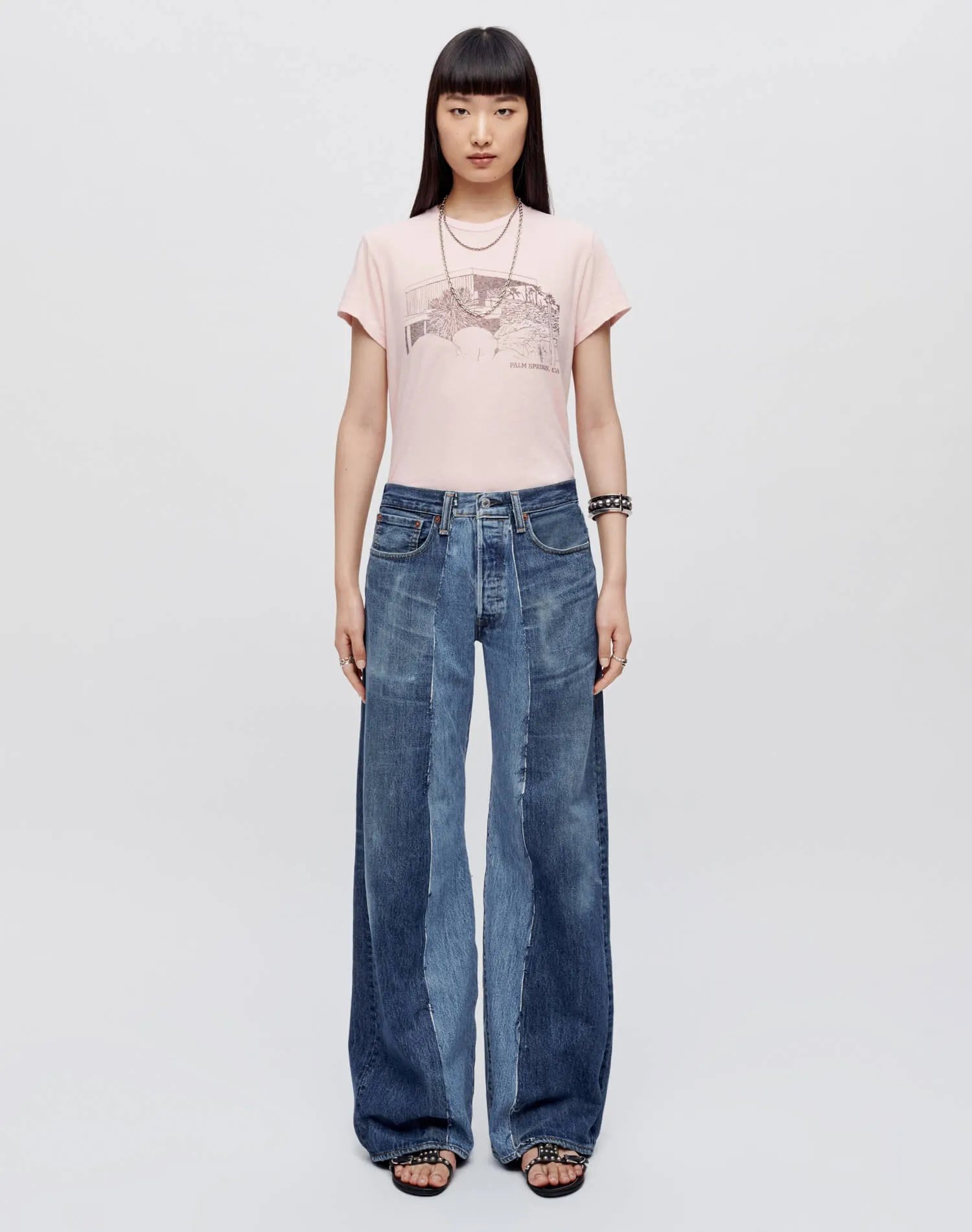 Levi's Fray Palazzo - Indigo sold by Re/Done product image thumbnail 2