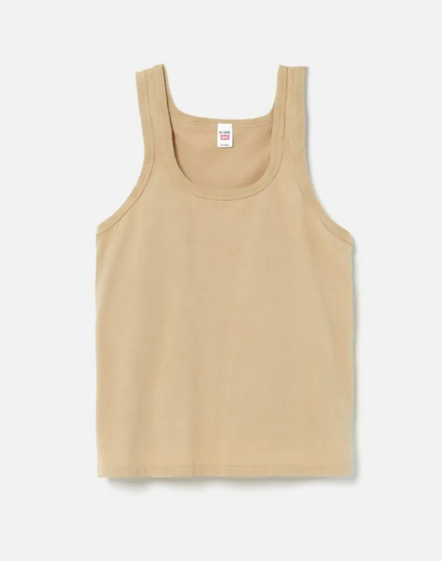 Beach Tank - Sand made by Hanes