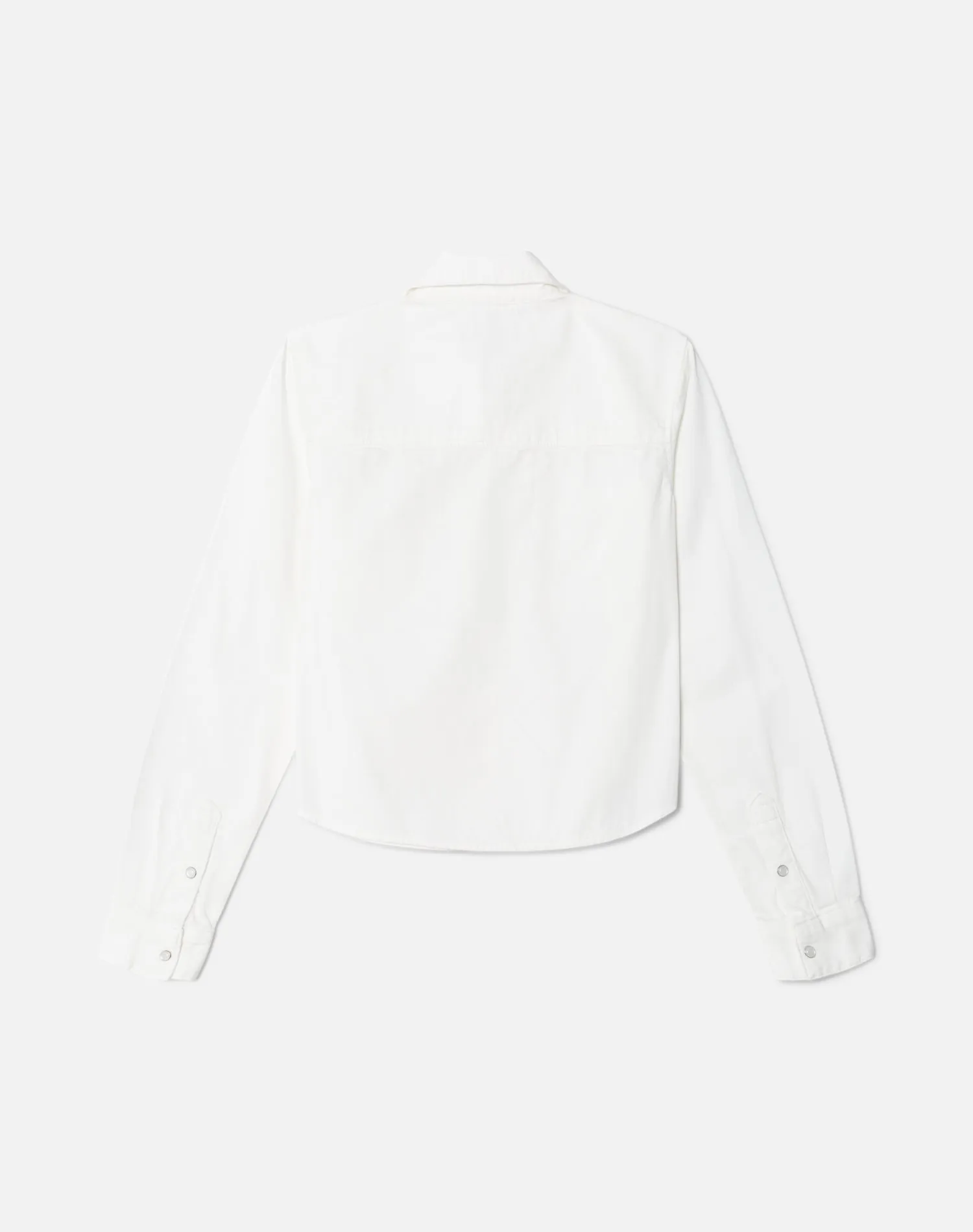 Slim Denim Shirt - White sold by Re/Done product image thumbnail 2
