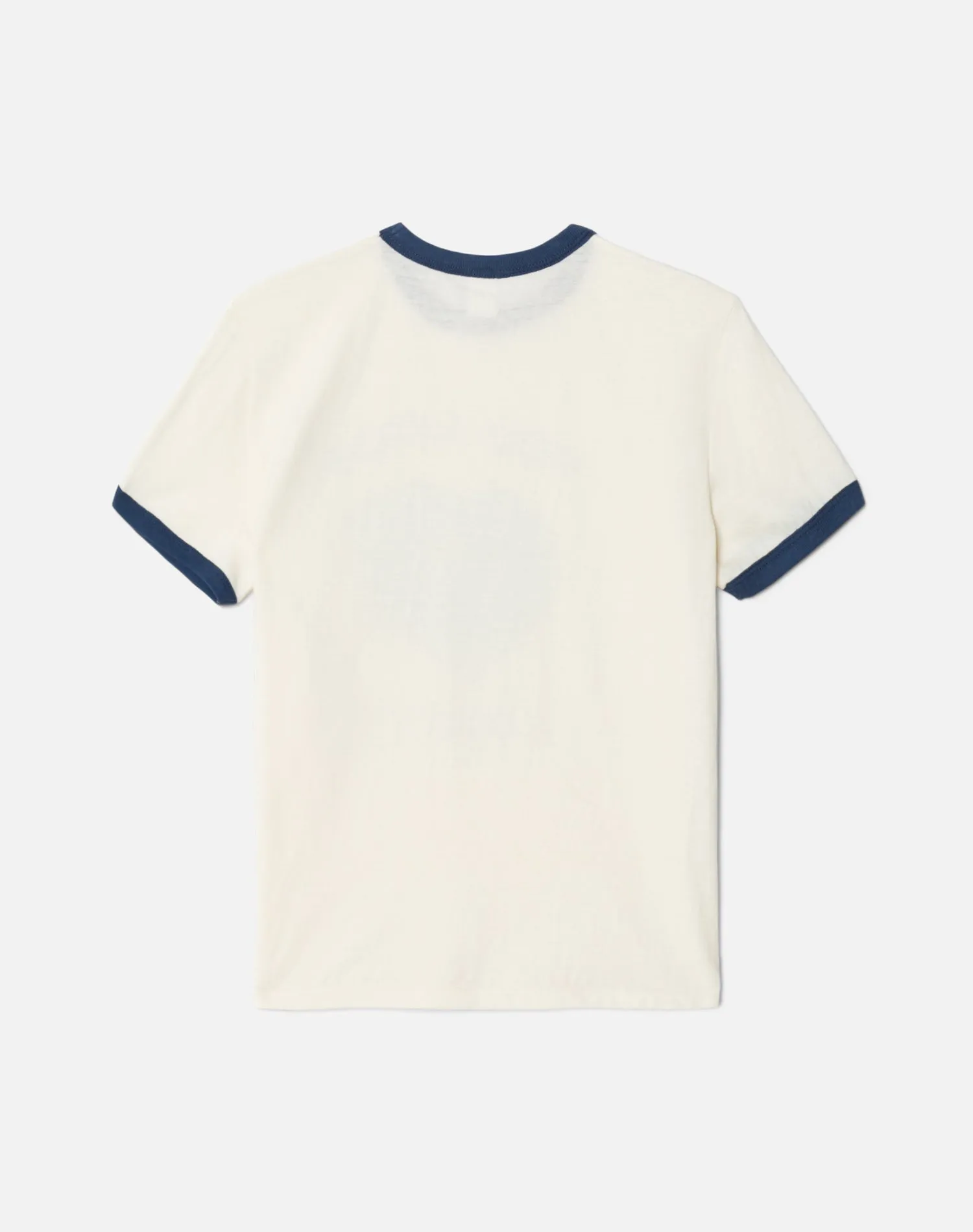 Ringer "Lovey" Tee - Vintage Ivory with Midnight sold by Re/Done product image thumbnail 2