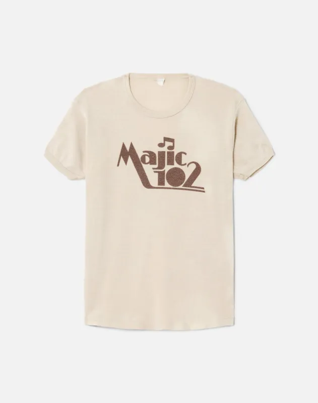 80s Magic 102 Vintage Tee sold by Re/Done