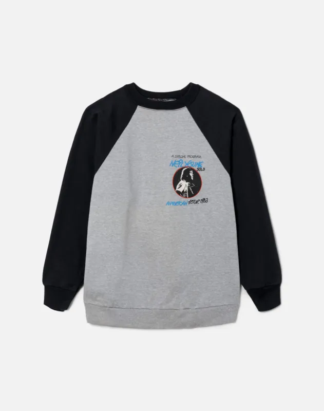 80s Neil Young Solo Tour Sweatshirt - #42 made by Re/Done