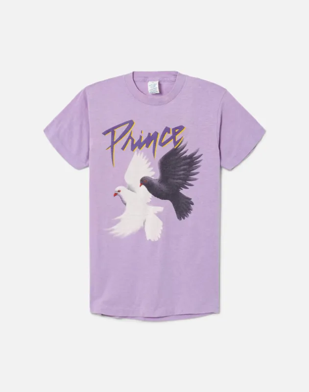 1984 Prince Purple Rain Tee With Concert Ticket - #52 sold by Re/Done