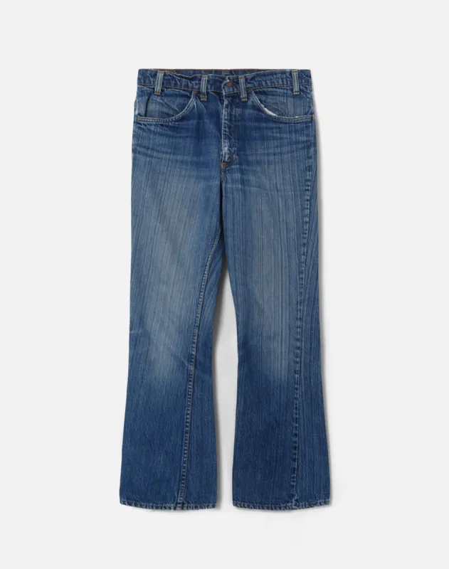 70 Orange Tab Big E Flare Levi's 517 - #21 sold by Re/Done