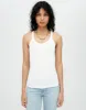 Ribbed Tank 3 Pack - White sold by Re/Done