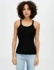 Ribbed Tank 3 Pack - Black sold by Re/Done