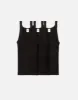 Ribbed Tank 3 Pack - Black sold by Re/Done