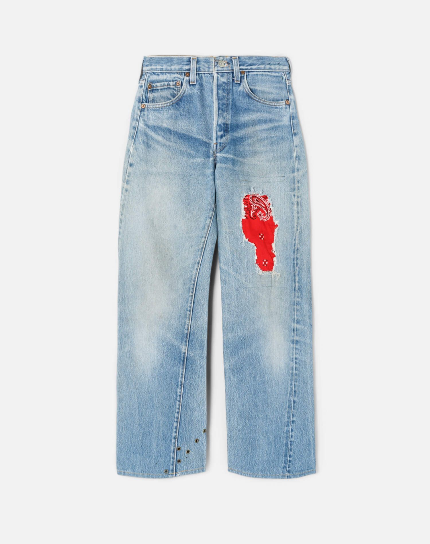 70s Levi's 501 Redline with Patch sold by Re/Done