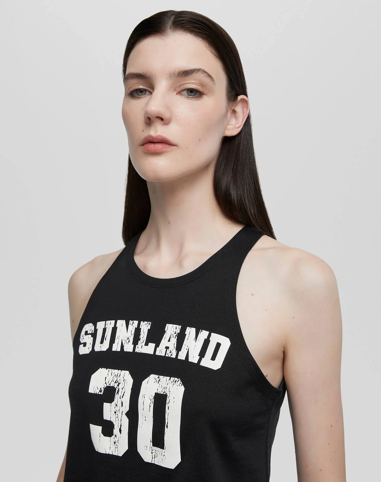 Shrunken Boyfriend Jersey - Black sold by Re/Done product image thumbnail 3
